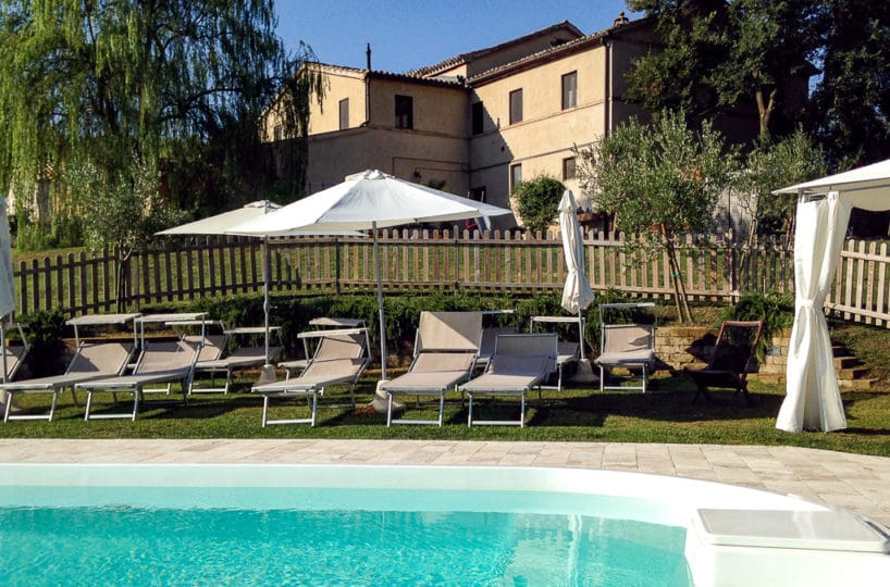 holiday villa with spa in Le Marche